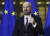 샤를 미셸 EU 이사회 의장이 지난달 26일 신종 코로나 위기 대책 마련을 위한 화상 회의를 마친 후 기자회견을 가졌다. [EPA=연합뉴스]