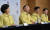 홍남기 경제부총리 겸 기획재정부 장관(왼쪽 두번째)이 8일 정부서울청사에서 열린 제4차 비상경제회의 결과 관계부처 합동브리핑에서 주요내용을 발표하고 있다. 기획재정부