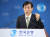 이주열 한국은행 총재가 9일 서울 중구 한국은행에서 열린 통화정책방향 기자간담회에서 발언하고 있다. 한국은행
