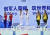 지난해 10월 26일 주국 우한에서 열린 세계군인체육대회의 시상식 모습. 신화=연합뉴스 
