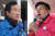 '선거 1번지' 서울 종로에 출마한 더불어민주당 이낙연 후보(왼쪽)와 미래통합당 황교안 후보가 선거 유세를 하고 있다. [뉴시스]