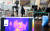 15일 오전 광주 서구 농성2동 제2투표소가 마련된 광주상공회의소에서 코로나19확진 방지를 위해 열감지 카메라가 설치된 가운데 유권자들이 투표에 참여하고 있다. 프리랜서 장정필