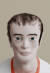 게임 중독자의 20년후 얼굴. 헤드셋을 오래 사용해 두개골 모양이 변형되고, 머리카락이 빠져 대머리가 된다. 햇볕을 보지 않아 비타민D 부족으로 피부는 창백하다.［OnlineCasino.ca 홈페이지 캡처］ 