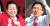 홍준표 (대구 수성을)무소속 당선인(왼쪽)과 김용태 미래통합당 의원. [연합뉴스]