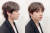 진주 목걸이와 귀걸이를 한 모습으로 화제가 된 방탄소년단의 뷔. 사진 방탄소년단 공식 트위터