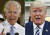 조 바이든 전 미국 부통령(왼쪽)과 도널드 트럼프 대통령. 둘은 11월 대선에서 겨루게 된다. [AP=연합뉴스]