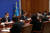 문재인 대통령이 22일 오전 청와대에서 제5차 비상경제회의를 주재하고 있다. 연합뉴스