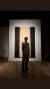 지난해 베니스 포르투니 미술관에서 열린 윤형근 전시를 찾은 방탄소년단의 RM. [RM의 SNS 이미지 캡쳐 ]