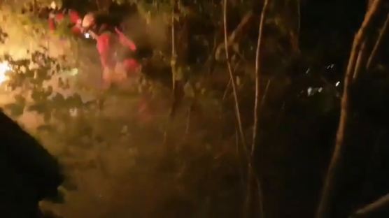 초속 16m 강풍에 고성 산불 확산…주민·장병 2400여명 긴급 대피