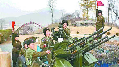 북한군, 장성택 처형 때 쓴 고사총으로 한국군 GP 쐈다