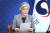 강경화 외교부 장관은 4일 개최된 '코로나19 글로벌 대응 국제 공약 화상회의'에서 발언하고 있다. [뉴스1]
