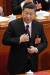 지난해 3월 중국 양회에 참석해 자리에 앉으려는 시진핑(習近平) 국가 주석. 이달 21일로 예정된 양회에서 중국이 발표할 경제성장률 목표치에 관심이 쏠린다. AP=연합뉴스