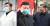 시진핑 중국 국가주석. 왼쪽부터 처음으로 마스크 착용 모습을 보인 2월10일 이후 줄곧 마스크를 쓰다가 3월 30일 저장성의 한 마을을 방문하면서 마스크를 잠시 벗었다. [중국 신화망, 신화통신] 