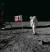1969년 7월 20일 우주인 에드윈 유진 올드린 주니어(버즈 올드린)가 달 표면에 착륙해 임무를 수행하고 있다. 사진 나사 홈페이지