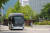 현대자동차가 개발한 수소전기버스가 지난해 5월 서울 여의도 국회에서 시범주행하고 있다. 연합뉴스