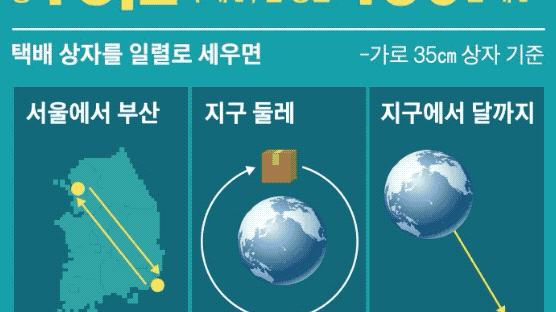 [그래픽텔링] 비타민 배송 작년말 갑자기 늘었다···택배로 본 한국의 삶