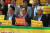 2012년 19대 국회 원 구성 협상 당시 이명박 정부 민간인 사찰 의혹에 대한 국정조사를 요구하는 규탄대회에 참석한 민주통합당 지도부. [중앙포토]