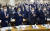 25일 오전 경기 고양 사법연수원에서 열린 전국법관대표회의 전체회의에서 참석자들이 국민의례를 하고 있다. [뉴스1]