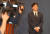 한정우 춘추관장이 지난 2월 6일 오후 춘추관에서 윤도한 수석의 임명예정 발표를 듣고 있다. 청와대사진기자단