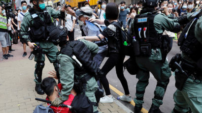 "홍콩의 아름다운 풍경이 미국으로"…中 기관지, 美폭동 조롱 