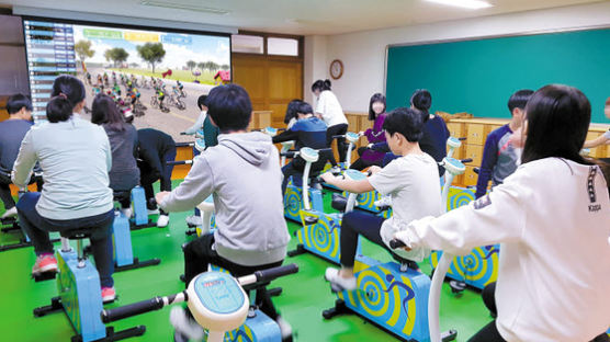 [도약하는 충청] 스크린 게임에 자전거 접목해 맞춤형 운동…‘스마트 헬스 솔루션’ 으로 글로벌 시장 선도