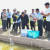 지난 8일부터 중국의 빈곤 지역 닝샤자치구 시찰에 나선 시진핑 중국 국가주석. 9일엔 인촨을 방문해 한 생태농장에서 물고기 방생을 하고 있다. [중국 신화망 캡처]