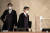 권순일 대법관(오른쪽)이 지난달 28일 대법원에서 열린 '조영남 그림대작 사건' 공개변론에 참석하고 있다. [뉴스1]