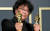 지난 2월9일(현지시간) 비영어권 영화 최초로 오스카 작품상을 수상한 '기생충'의 봉준호 감독. [로이터=연합뉴스]