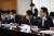 김용범 기획재정부 제1차관(오른쪽)이 16일 오전 서울 중구 은행회관에서 열린 거시경제 금융회의에서 모두 발언을 하고 있다. 뉴스1