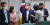 미래통합당 초선의원들이 19일 오전 서울 여의도 국회 의원회관에서 열린 김종인 비대의워장과의 간담회에 참석하고 있다. 연합뉴스