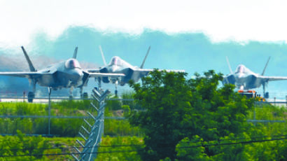 [사진] 청주 기지 F-35A 7대 떴다