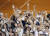지난 14일 조코비치가 기획한 테니스 대회에서 선수들과 볼 키즈들이 마스크를 쓰지 않고 옆에 붙어서 사진을 찍고 있다. [로이터=연합뉴스]