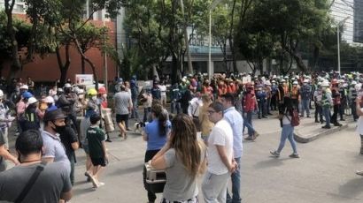 멕시코 남부 7.4 강진으로 최소 2명 사망…교민 1명 다리 골절