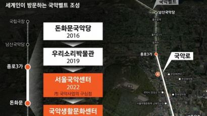 서울 돈화문로 일대 '국악로' 국악명소 된다