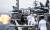 미 해군 니미츠급 핵추진 항공모함인 로널드 레이건호가 지난 2017년 한미연합훈련에 참가한 모습. [미 해군 제5항모강습단 제공=연합뉴스]
