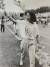 1989년 7월 1일 평양 세계청년학생축전에서 청바지를 입고 행진하는 전대협 대표 임수경. [사진 임수경]