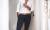 '에르메스'의 이니셜 H로 버클을 만든 로고 벨트를 착용한 남성 모델. 사진 펠리치오 인스타그램