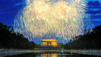 [사진] 미국 독립기념일 불꽃놀이