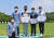 올림픽제패기념양궁대회 남자 개인전에서 우승한 김우진(오른쪽에서 세 번째) [사진=대한양궁협회]