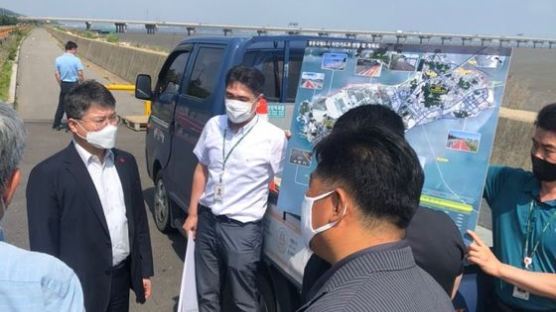 홍인성 중구청장, 영종국제도시 자연환경 활용한 사업 점검 나서