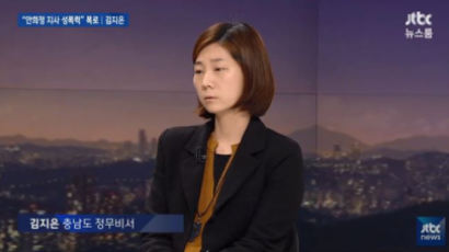 안희정 성폭행 폭로한 김지은…네티즌 40여명 명예훼손 혐의로 고소