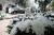 10일 오후 서울시청 앞에 고 박원순 서울시장 분향소가 설치되고 있다. [연합뉴스]