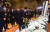 13일 오전 서울시청 다목적홀에서 박원순 서울시장의 영결식이 열리는 가운데 민주당 의원들이 헌화하고 있다. [사진 사진기자협회]