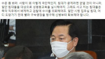 "침대 없애자"는 김두관에…"침대 성평등 교육을" 비꼰 진중권