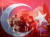 아애 소피아 앞에서 지난 7월 10일 집회를 열고 있는 주민들. EPA=연합뉴스 