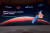  두바이의 무함마드 빈 라시드 우주센터(MBRSC) 내 대형 스크린에 무인탐사선의 ‘아말’이 화성 궤도에 접어든 상상도가 떠 있다. [AFP=연합] 