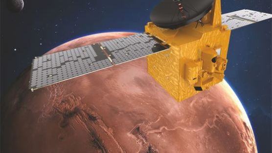 UAE 화성탐사선 '아말' 발사 성공…아랍 국가 최초로 개발