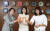 축하 파티에서 만난 박현경, 서희경, 고진영(왼쪽부터). 우상조 기자