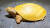 19일(현지시간) 인도 오디샤주에서 발견된 온몸이 노란 거북이. 인도 당국에서 조사가 끝나고 다시 야생으로 되돌아갔다. [트위터 캡처]