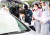 도공은 정부 및 유관기관과 합동으로 23일 안성휴게소에서 사고예방캠페인을 벌였다. [사진 한국도로공사]